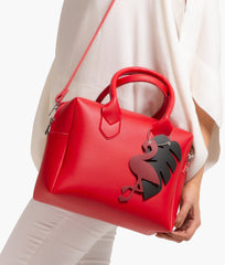 Red mini bowling bag