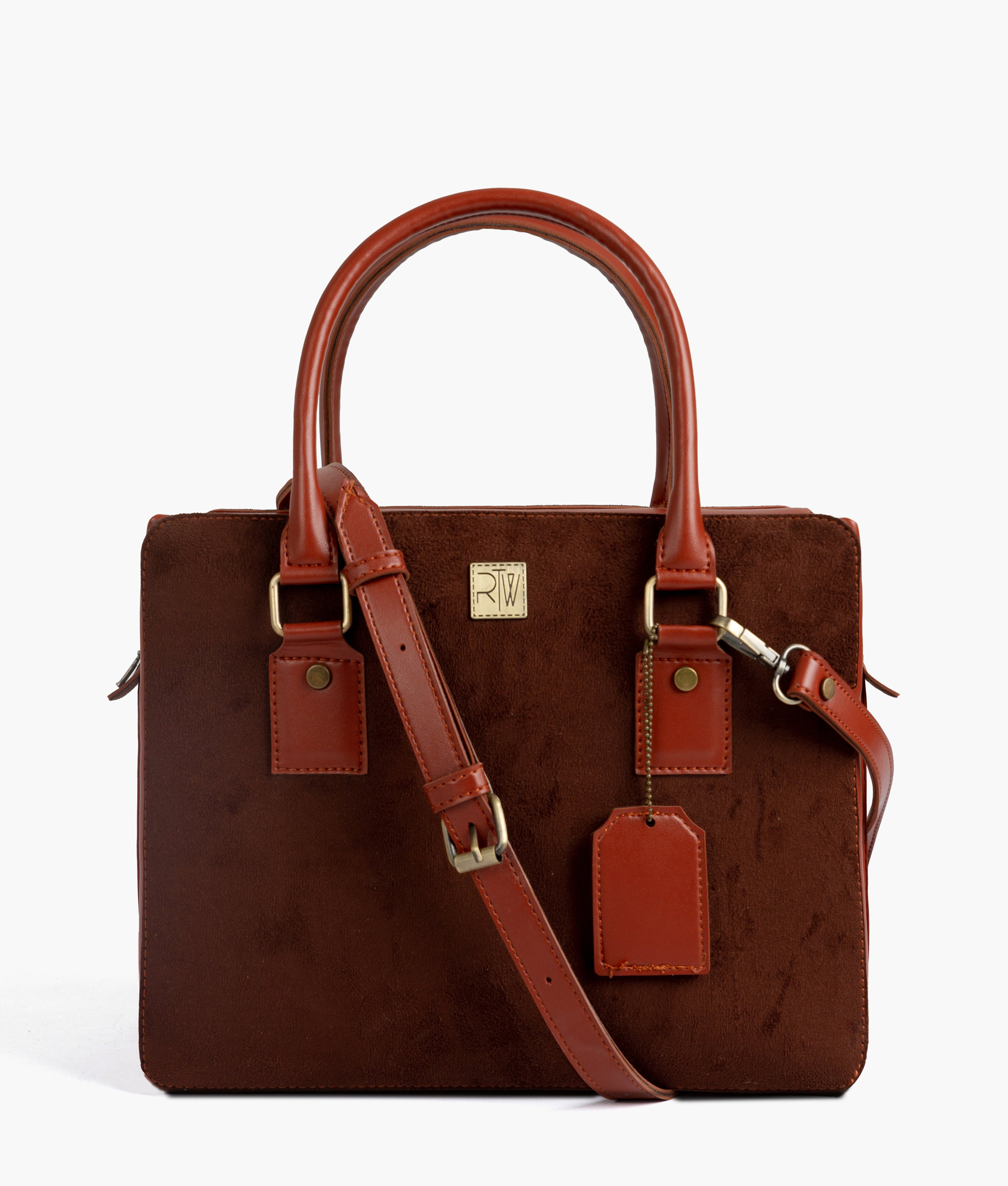 Rust mini duffle bag – RTW Creation