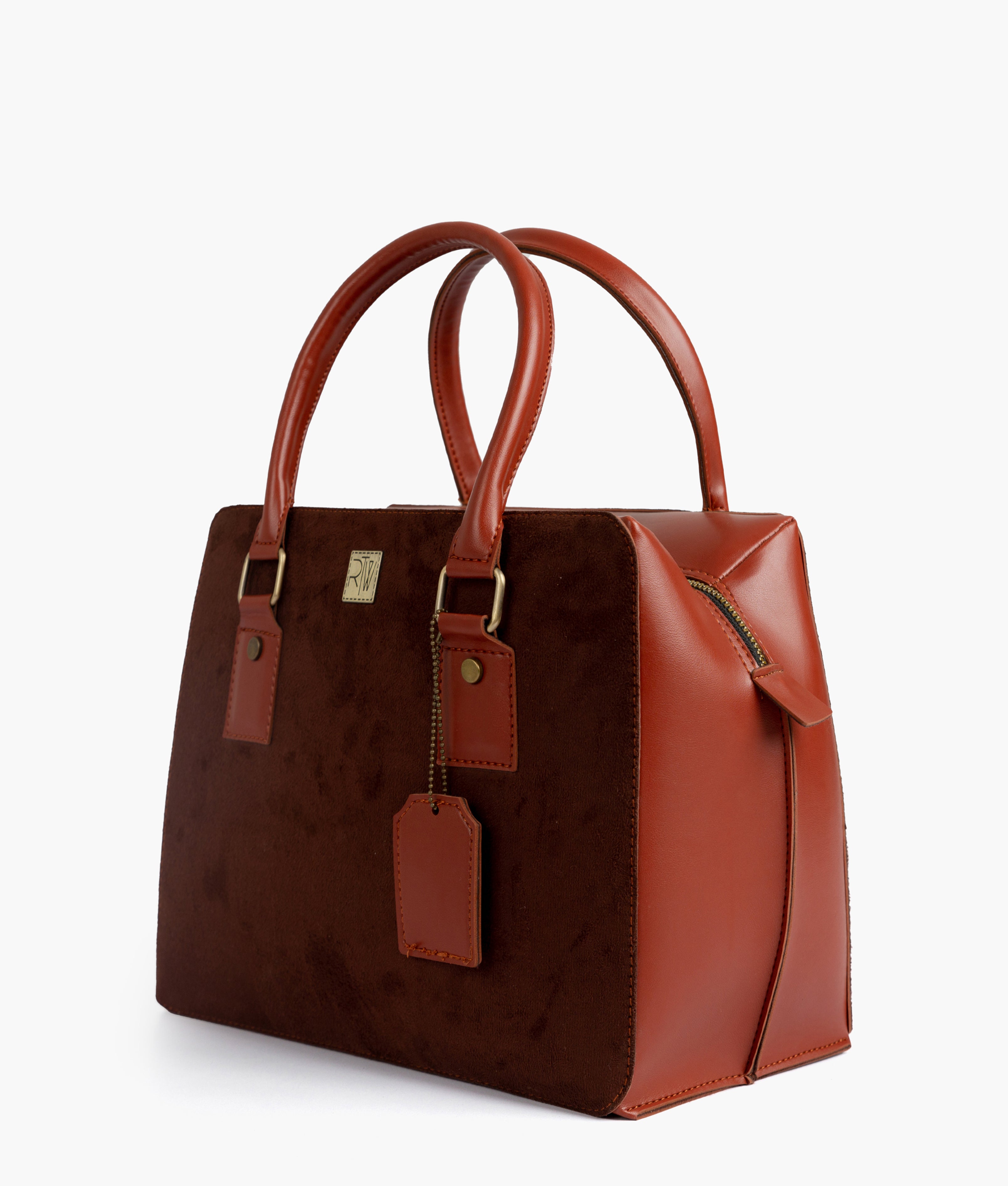 Rust mini duffle bag – RTW Creation